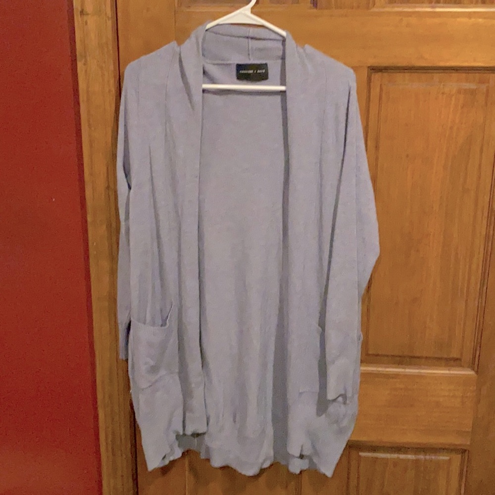 Super soft Light blue Alexander & David cardigan